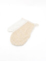 MANOPLA EXFOLIANTE NATURAL OFF WHITE