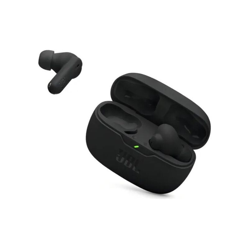 AURICULARES INALÁMBRICOS JBL WAVE BEAM NEGROS Auriculares Inalámbricos Jbl Wave Beam Negros