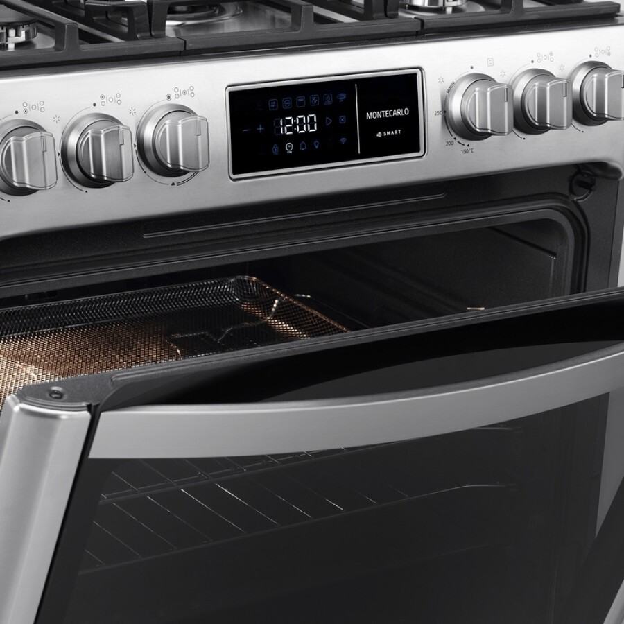 Cocina a Gas 5h con Grill a Gas, Convección y Panel Touch Indurama MONTECARLO Cocina a Gas 5h con Grill a Gas, Convección y Panel Touch Indurama MONTECARLO