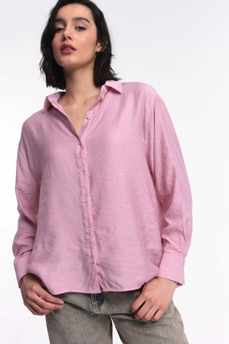 Camisa Bow - Rosado 