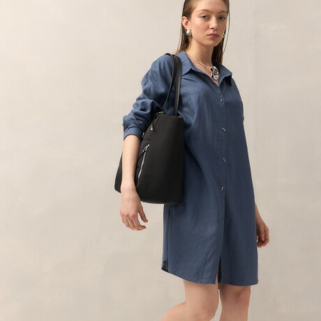 VESTIDO BASILE Indigo