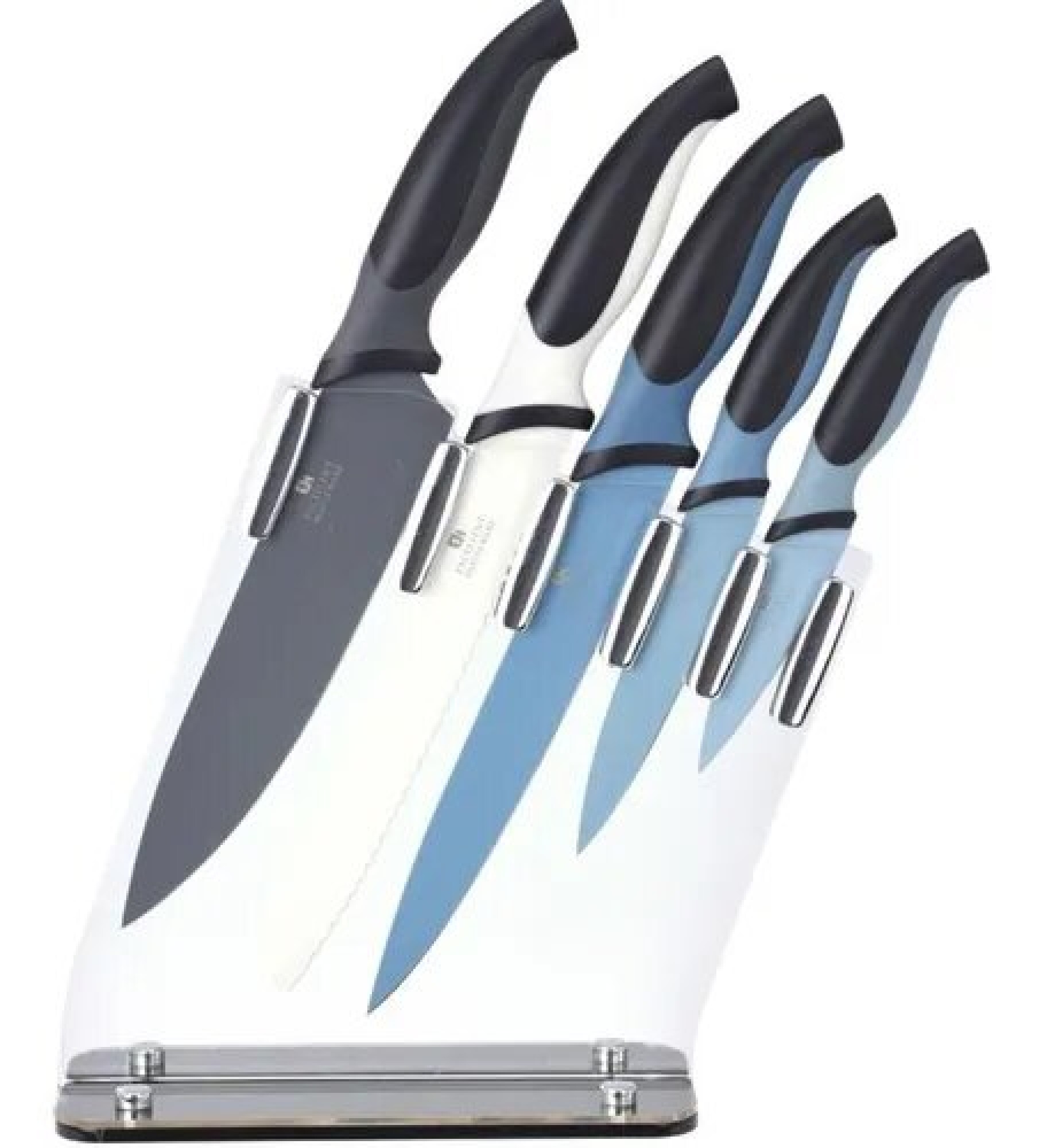 Set de 5 cuchillos c/taco — Amo cocinar