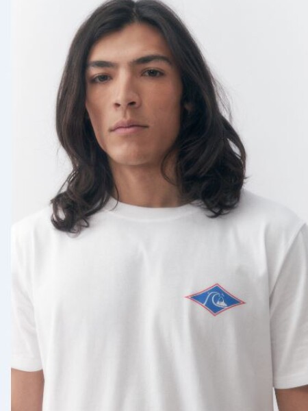 T-SHIRT QUIKSILVER 40605 BLANCO