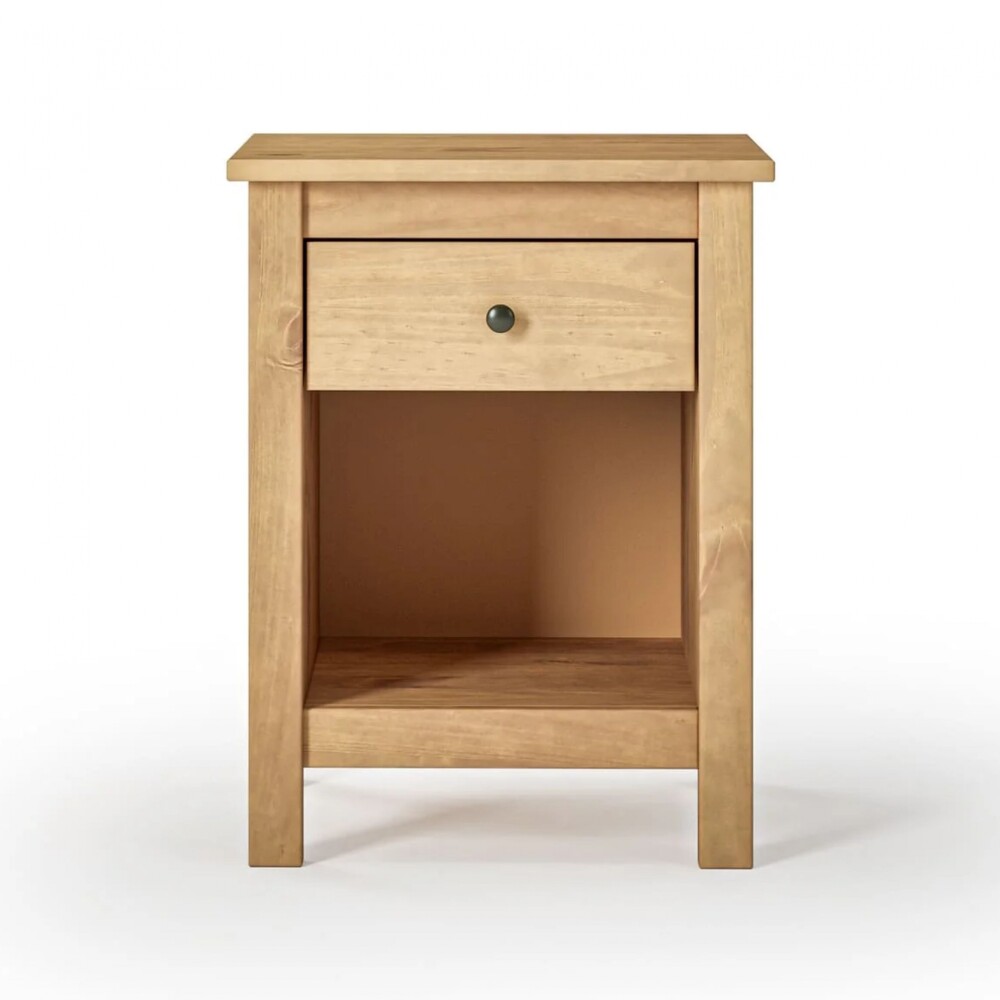 Mesa de Luz 1 Cajón 1 Nicho - Mari Marrón
