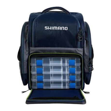 MOCHILA SHIMANO C/CAJAS DE PESCA LUGB15 MOCHILA SHIMANO C/CAJAS DE PESCA LUGB15