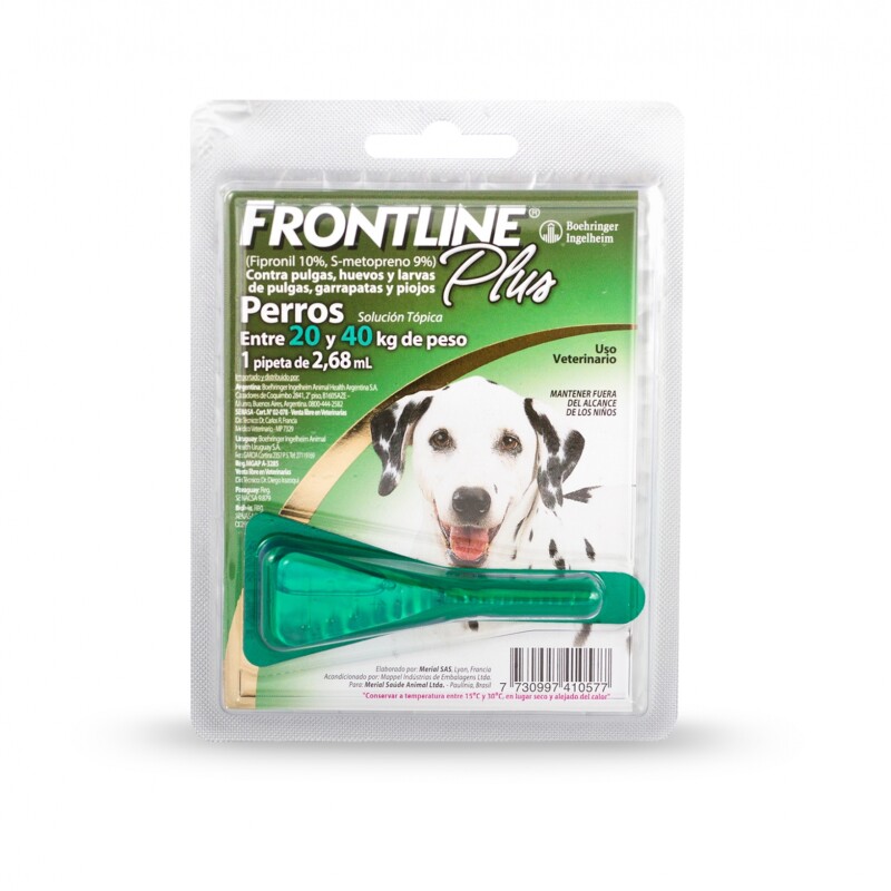 Frontline Plus - Perro de 20 a 40 Kg Frontline Plus - Perro de 20 a 40 Kg