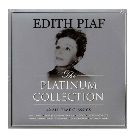 Edith Piaf - Platinum Collection (white Vinyl) - Vinilo Edith Piaf - Platinum Collection (white Vinyl) - Vinilo