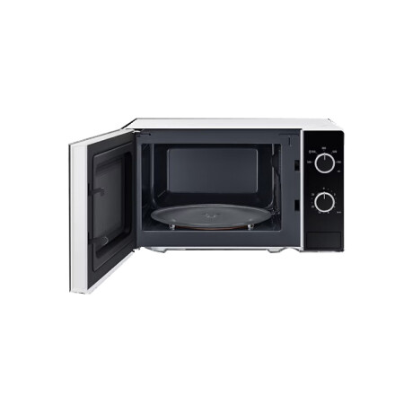 Microondas Samsung 20 L 700 W Puerta de Cristal Doble Dial White