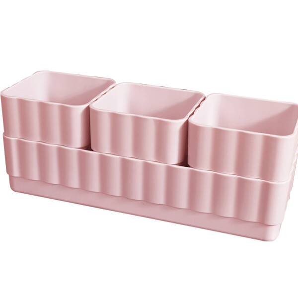 Organizador apilable 4pcs rosa