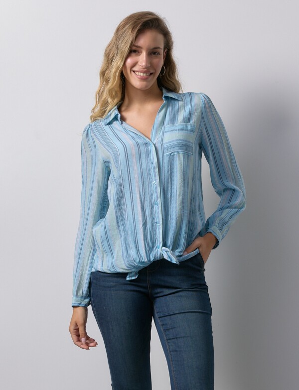 Blusa Nudo CELESTE/MULTI
