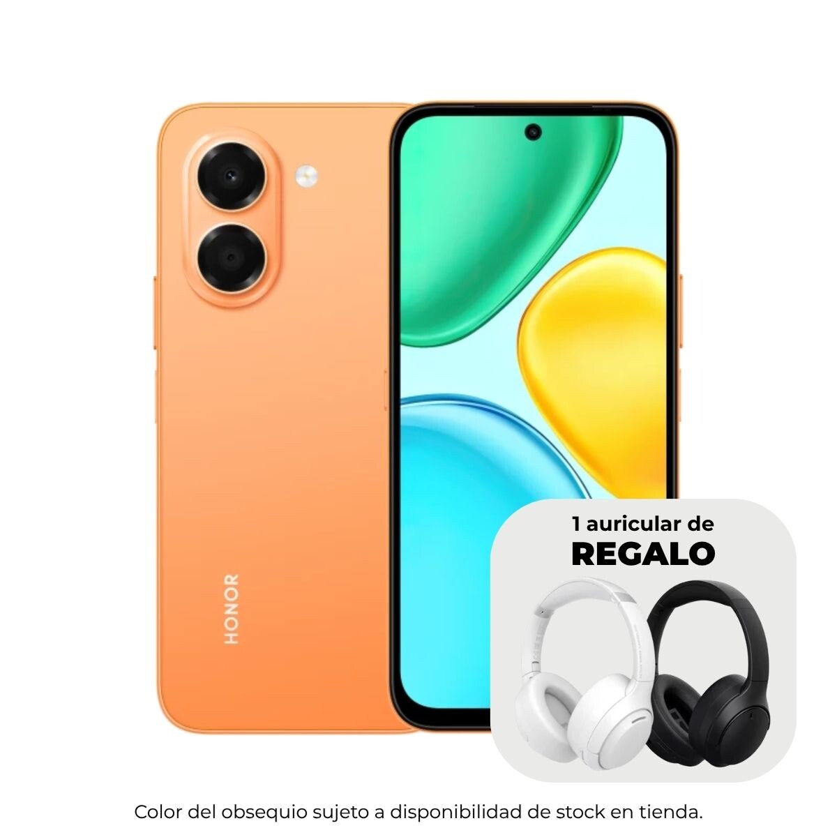 Celular Honor X7e 256GB 6GB 6.61" Orange 