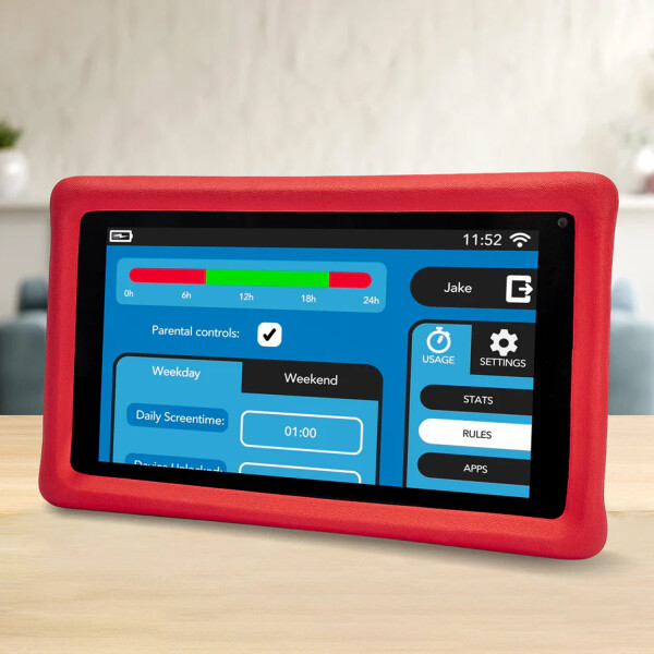 Tablet Pabble Gear Kids Mickey Frozen Cars Toy Store 7" ROJO