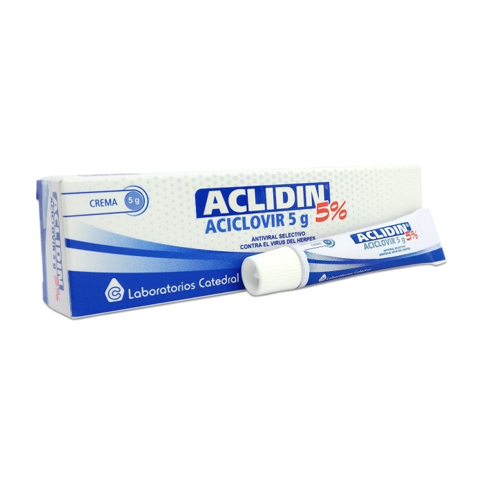 ACLIDIN 5% CREMA POMO X 5 GR. única