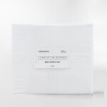 SÁBANA MICROFIBER BLANCO - KING