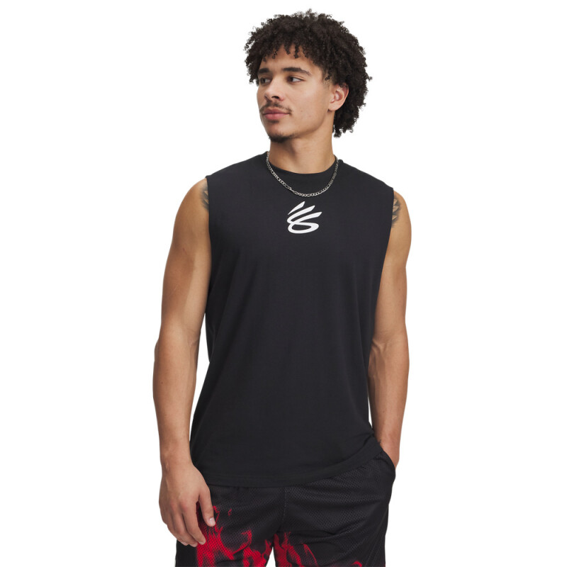 Curry SLVS Tee-BLK BLK-001