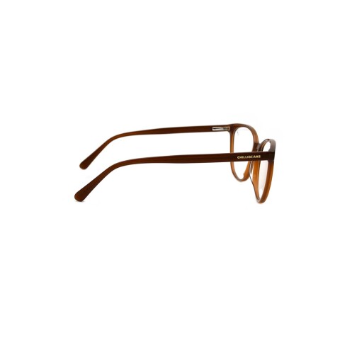 Lentes De Vista P1 Sazonal Maes Agatado Mujer Marrón/Marrón
