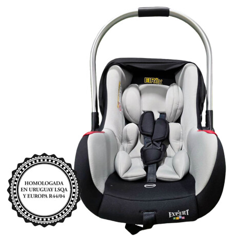 Silla De Auto Bebé Expert Kids Loki Mecedora Cuna Gris