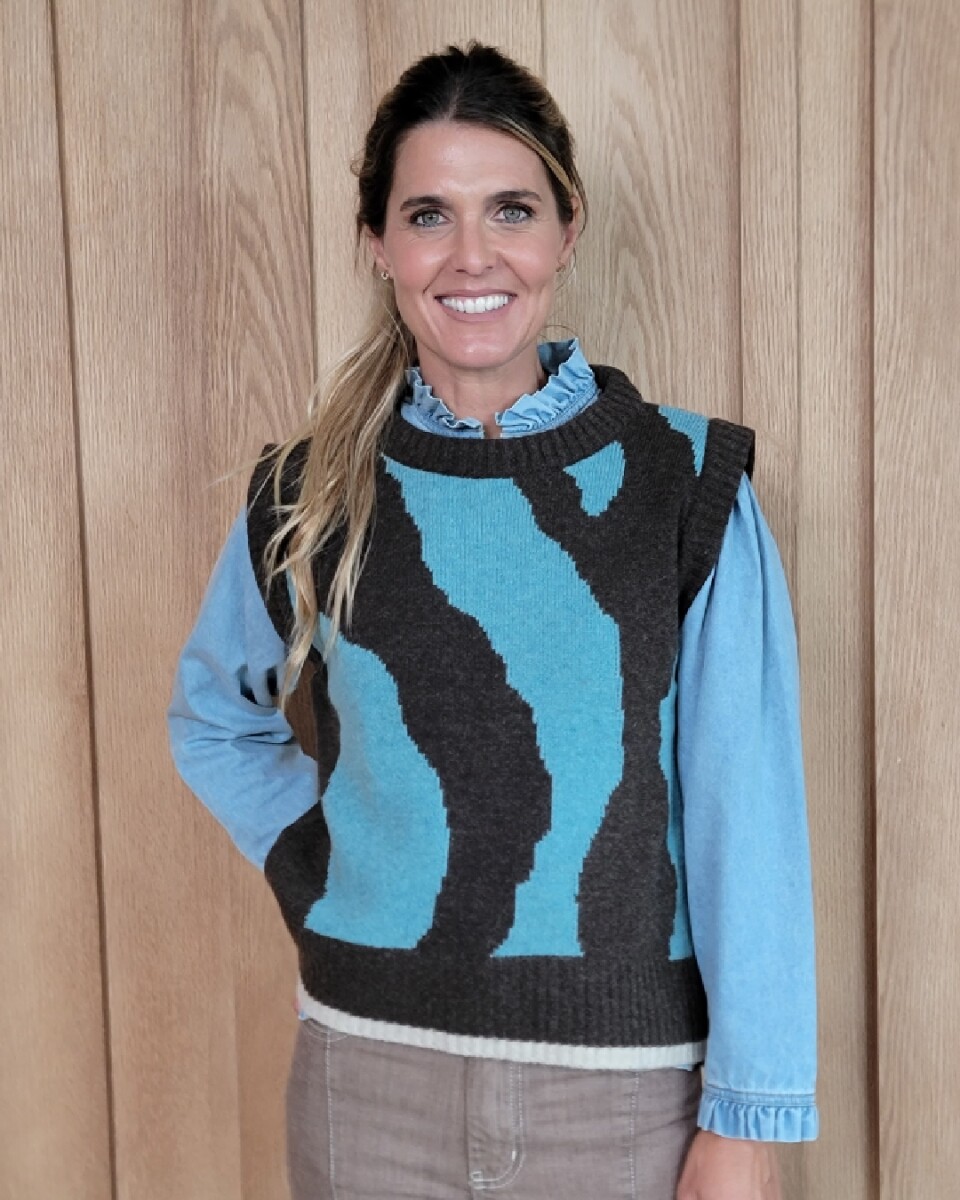 Chaleco Farm - Tourquesa 