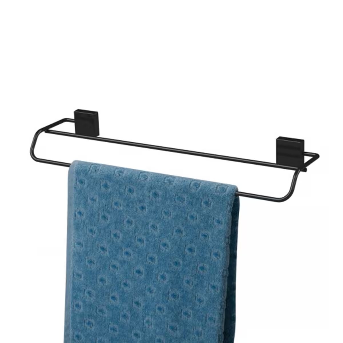 Toallero 45cm Negro Mate 