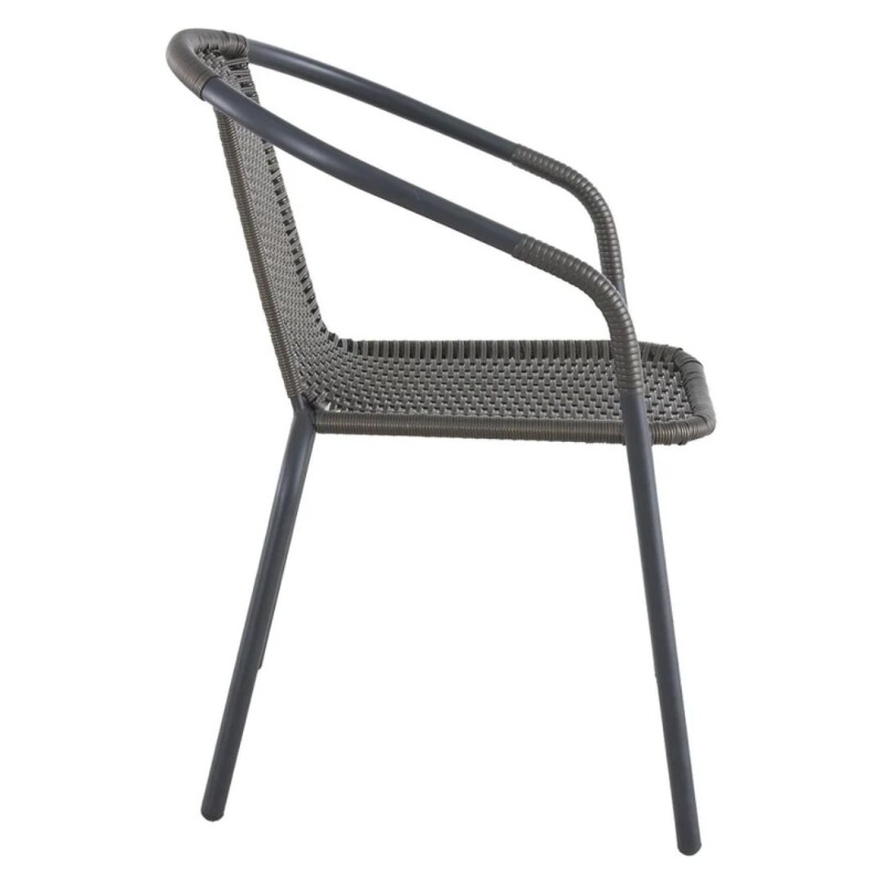 Silla de Patio apilable Simil Rattán Silla de Patio apilable Simil Rattán