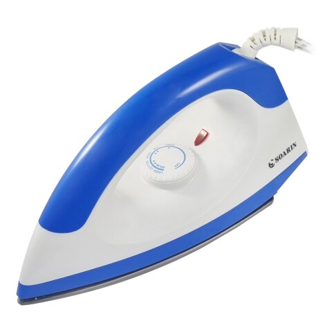 Plancha 1000 W Base Ceramica Control Temperatura Seco Color Variante Azul