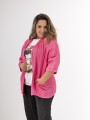 Kimono abierto 100% lino Made in Italy Kimono abierto 100% lino Made in Italy rosado