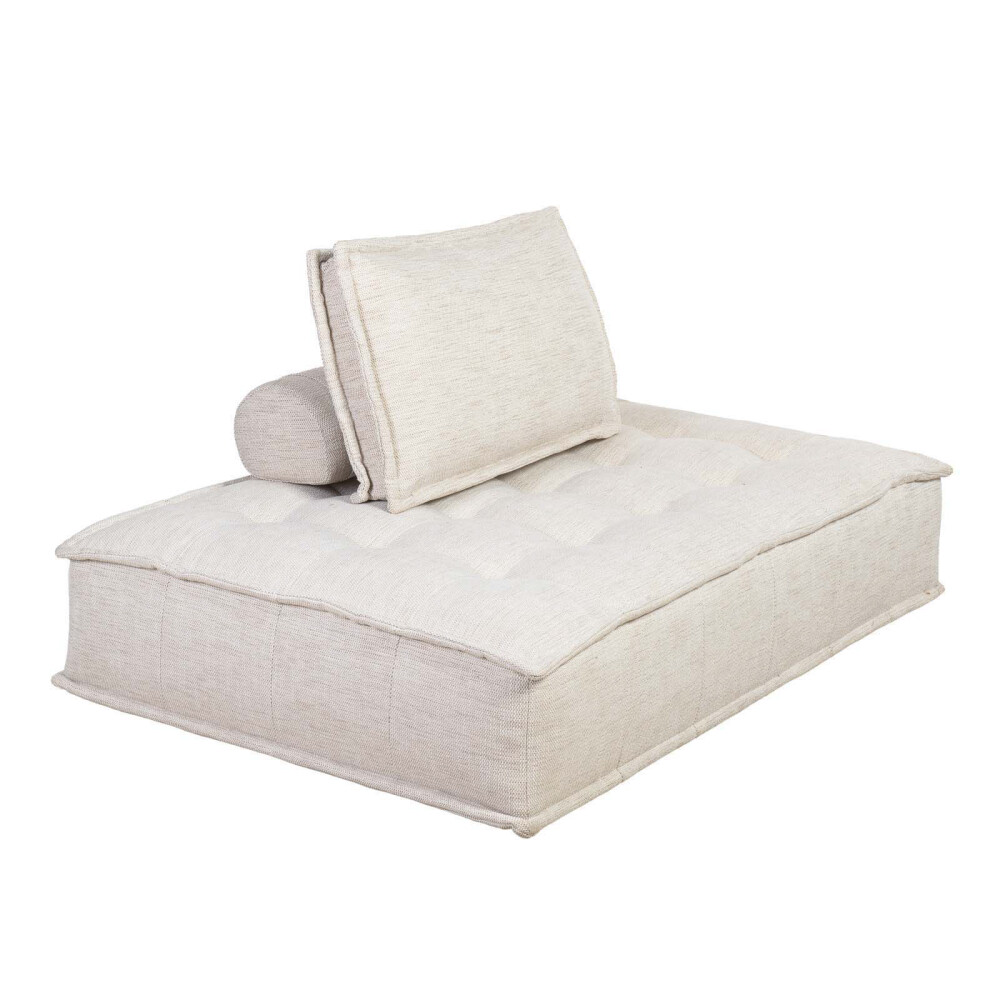 SOFÁ MODULAR TELA-PREMIUM NATURAL-BEIGE LOUNGER ELEMENT BEIGE