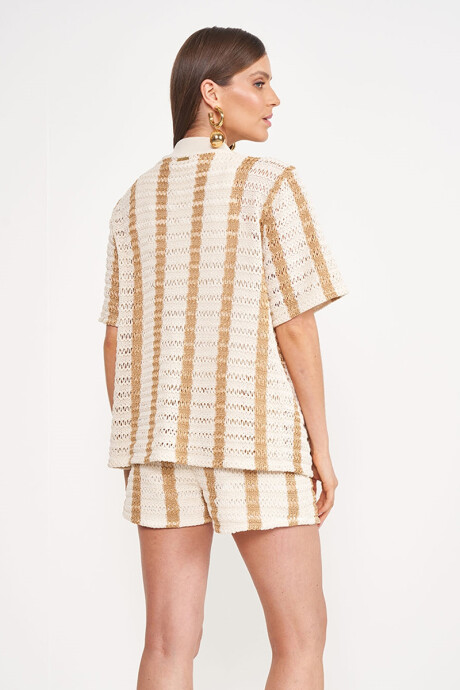 Camisa Luiza Beige