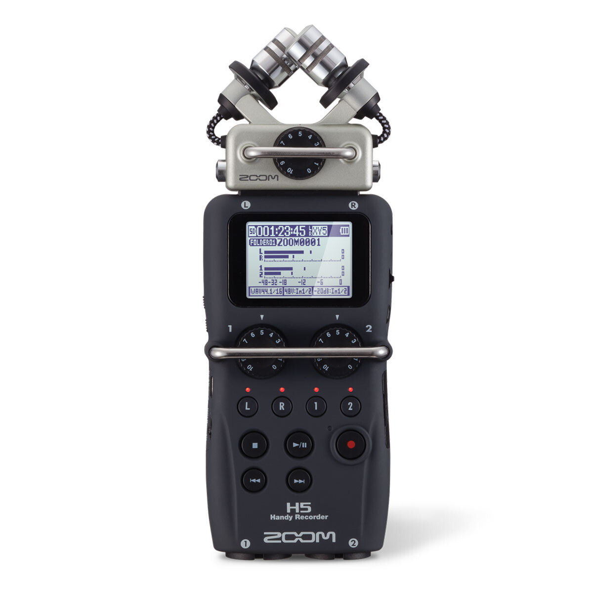 GRABADOR DIGITAL ZOOM H5 GL STEREO WAV MP3 SD SDHC 