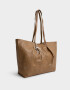 Shopper Shopper Con Charm Camel - Marron Camel