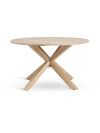 Mesa de jardín HESTRA Ø126 madera dura Mesa de jardín HESTRA Ø126 madera dura