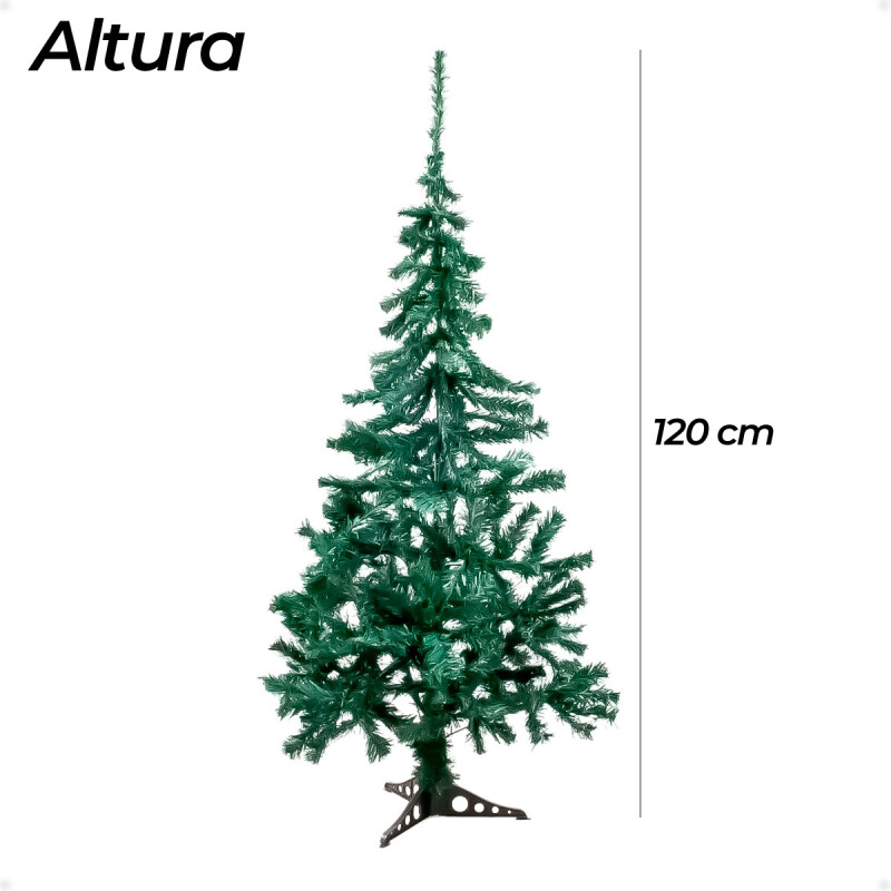 Árbol de Navidad Pino Artificial de 1.20 Metros con Base Estable Árbol de Navidad Pino Artificial de 1.20 Metros con Base Estable