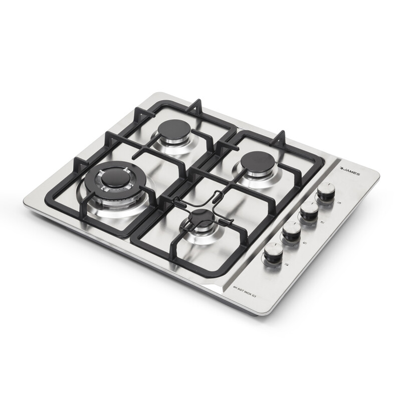 ANAFE JAMES 4H GLP AG S/GAS Acero Inox. N/A
