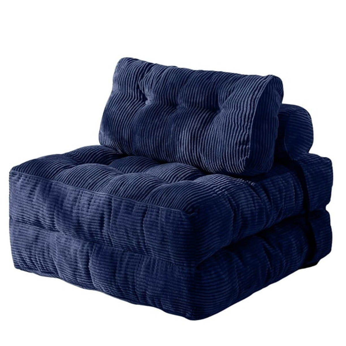 Sofá Sillón Cama Plegable Cloudnest + Almohada Living - Azul 