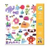 Set de 160 stickers Monstruos