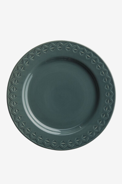 Set 4 platos Azul