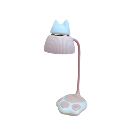 Veladora portátil gatito para escritorio Rosado