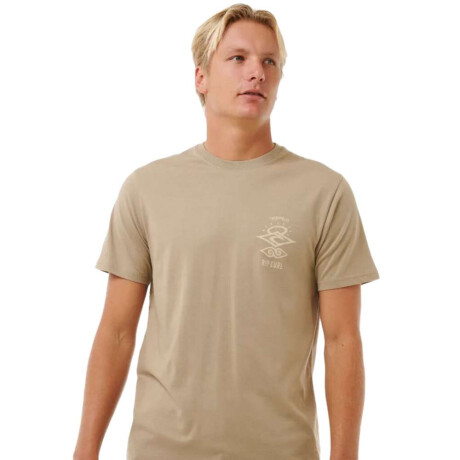 Remera MC Rip Curl Search Icon Tee Verde Opaco