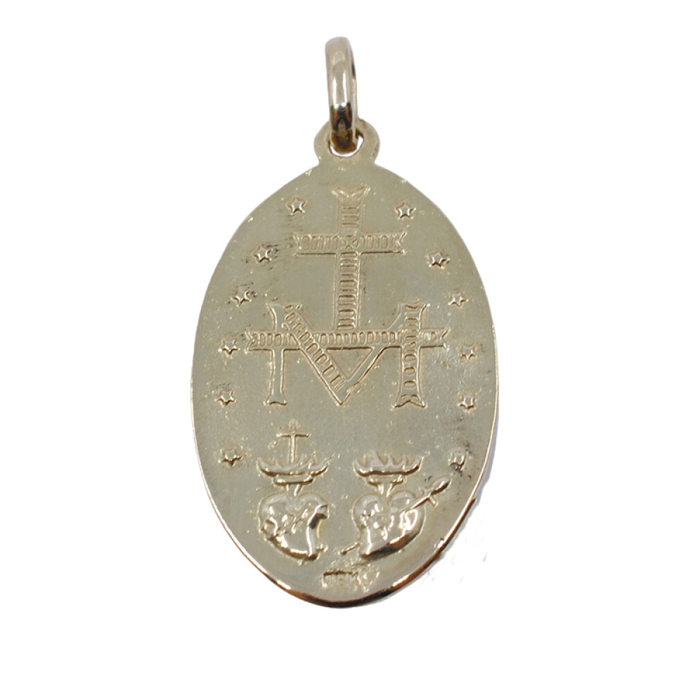 Medalla oro 18k virgen Milagrosa Medalla oro 18k virgen Milagrosa