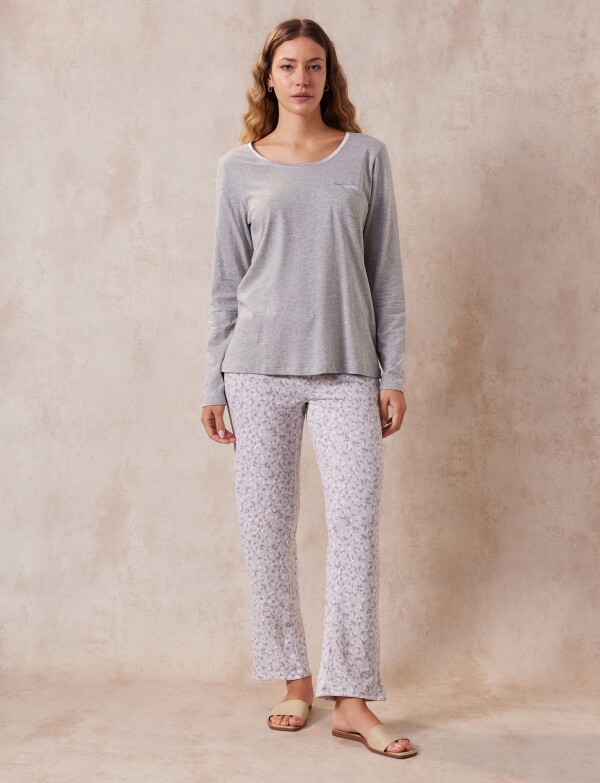 Pantalón Pijama GRIS/MULTI
