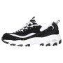 Zapatillas Skechers DLites Biggest Fan Mujer Black/White