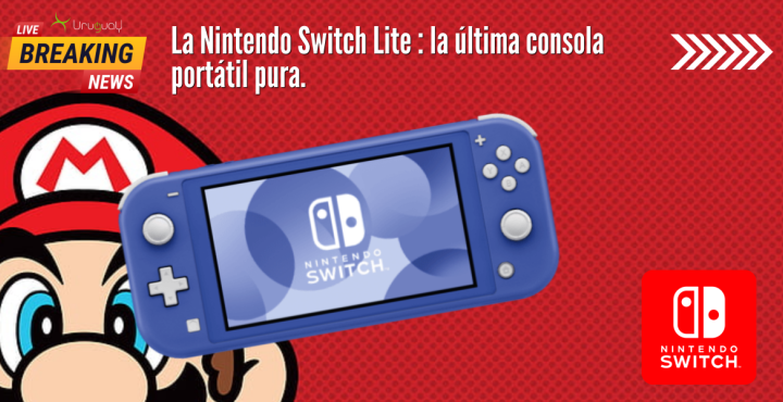 La Nintendo Switch Lite : la última consola portátil pura.