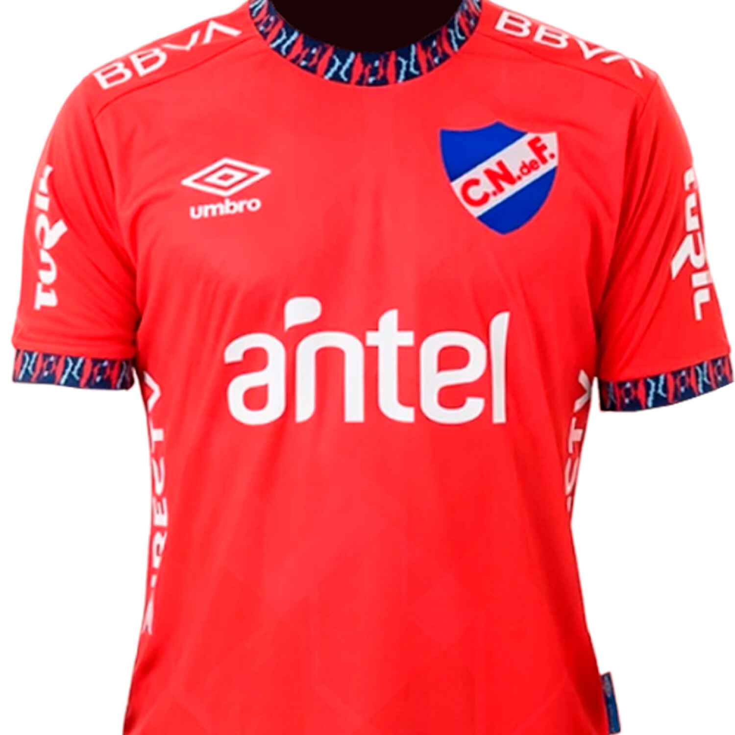 CLUB NACIONAL DE FOOTBALL - AWAY RED 2023 - CAMISETA ROJA - UMBRO - URUGUAY