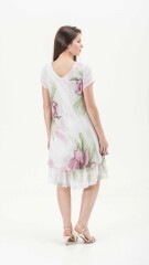VESTIDO CAROLINE ESTAMPADO BLANCO