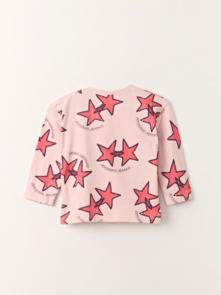 Remera estampa Rosa Pastel