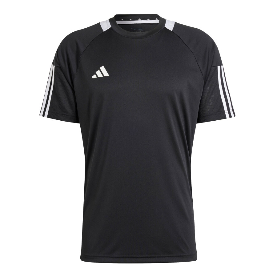Remera de Hombre Adidas Sereno Aeroready Negro - Blanco