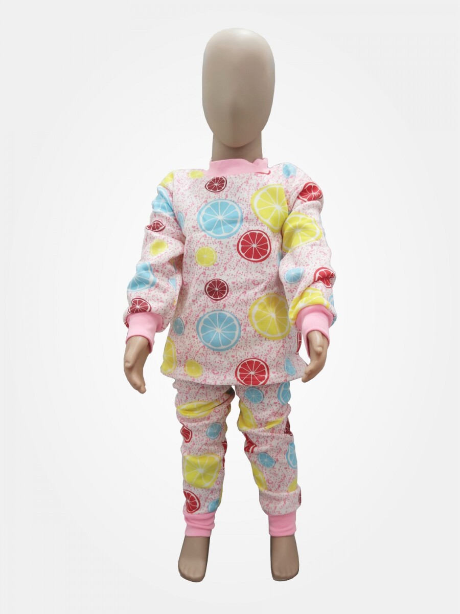 Pijama infantil Sueños - Cítricos 