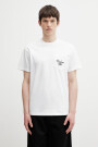 S/S Longhand Pocket T-Shirt Blanco