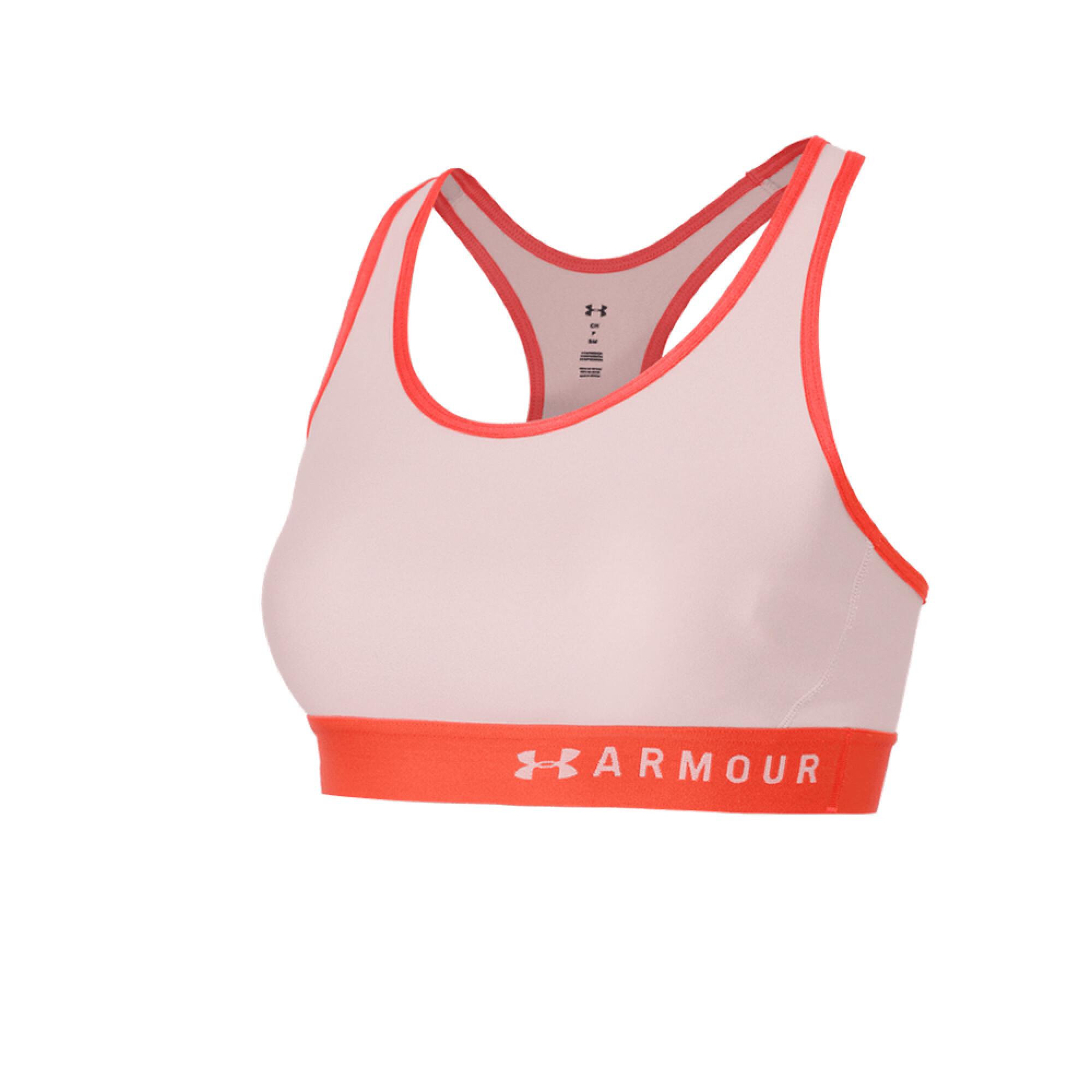 Top Under Armour Thntcs Mid Padless Mujer-Rosa UNDER ARMOUR