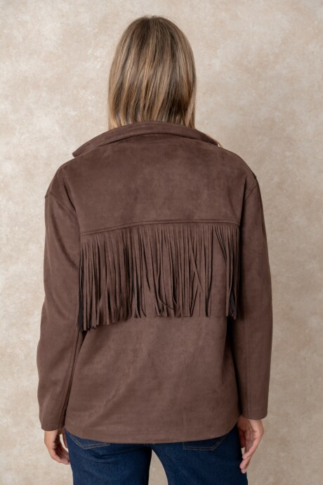 CHAQUETA CRETA Chocolate